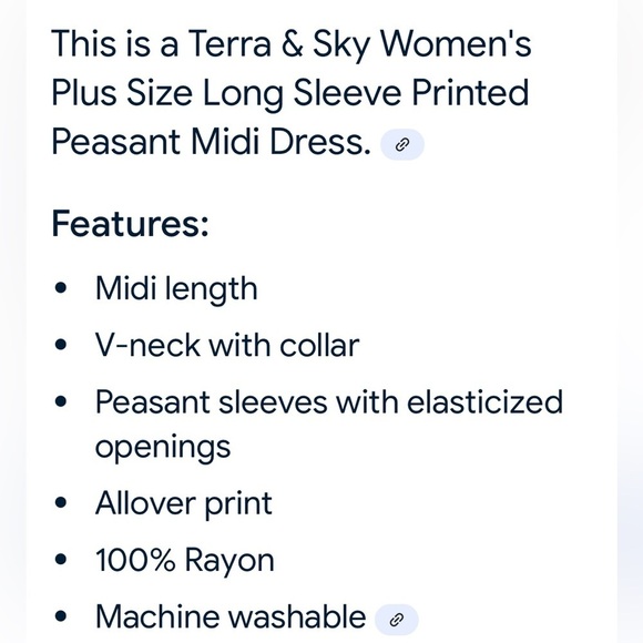 Terra & Sky Winter Dress Size 2X, Womens Red,Black,Flora,Long Sleeve,OOZES class - Picture 3 of 9